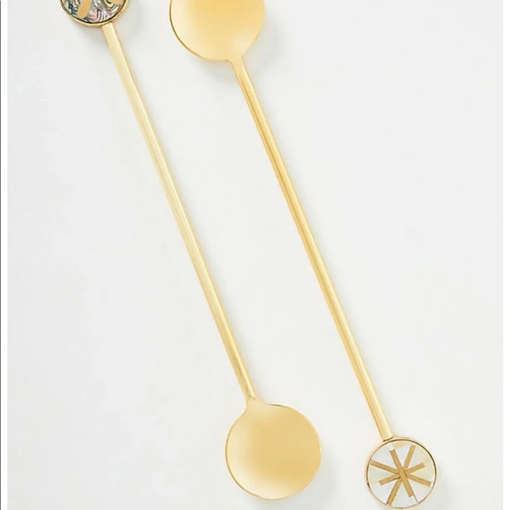 Anthropologie Whitney cocktail spoon